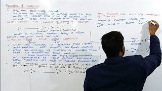 Properties of Neutrons  11th class chemistry  chno5 [upl. by Socin]