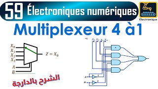 059 Multiplexeur 4 Ã 1 [upl. by Gwyneth]