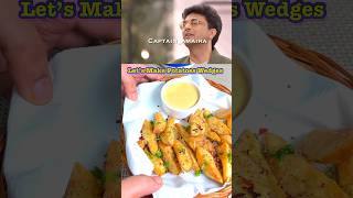 World class wedges by Vikas Khanna masterchef shorts ytshort celebrity food recipe viralvideo [upl. by Oilerua]