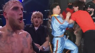 Front Row to Austin Mcbroom vs Bryce Hall BOXING EVENT Behind the Scenes [upl. by Stolzer]