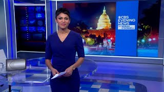 HD  CBS Evening News with Jericka Duncan  Headlines Excerpts and Closing  February 21 2022 [upl. by Sanjiv]