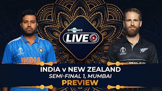 World Cup  India v New Zealand  1st Semifinal Preview [upl. by Lindemann]