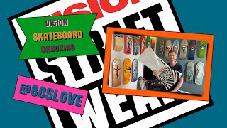 Vision Reissue Skateboard Deck Unboxing [upl. by Creath]