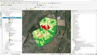 20 QGIS Applikationskarte I Erstellen einer Applikationskarte I Rasterlayer [upl. by Aracal749]