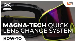 How to Use Anons MAGNATECH Quick Lens Change System  SportRx [upl. by Trenton]