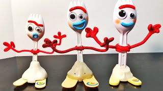 Toy Story 4 Disney Store Forky Review [upl. by Hole]