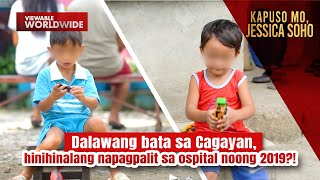 Dalawang bata sa Cagayan hinihinalang napagpalit sa ospital noong 2019  Kapuso Mo Jessica Soho [upl. by Babette944]