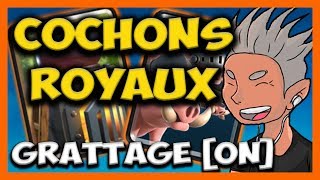 LE DECK GRATTAGE COCHONS ROYAUX DEDWARD NEWGATE SUR CLASH ROYALE [upl. by Nathanael]