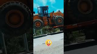 Wheel Loader Offloading with Excavator Fail Unexpected Drop [upl. by Abocaj209]