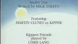 Kipper  Snowy Day Credits [upl. by Ahc]