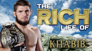 KHABIB NURMAGOMEDOV  The RICH LIFE  FORBES Net Worth 2018  Cars Mansion Hat [upl. by Narad295]