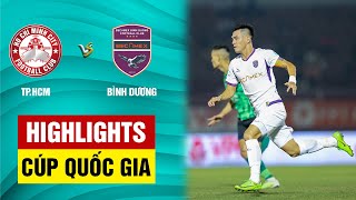 Highlights TPHCM  Bình Dương  Đỉnh cao phối hợp Tiến Linh nổ súng chiến thắng đầy thuyết phục [upl. by Hgielsel]