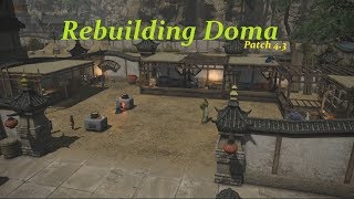 FFXIV Doman Enclave Rebuilding Unlock [upl. by Dyraj219]