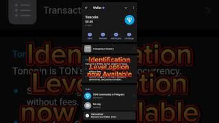 Telegram Wallet KYC  Telegram Wallet Verification  Verify Telegram Wallet hamsterkombat dogs [upl. by Einaoj]