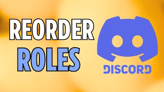 Discord  How to Reorder Roles on Discord Server 2024 [upl. by Eastlake60]