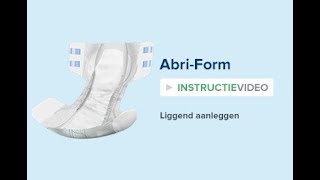 Instructievideo Abena Abri Form liggend aanleggen [upl. by Euqor]