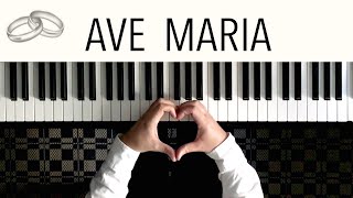 Ave Maria Wedding Version  inspired by Bach  Gounod  Piano Cover by Paul Hankinson [upl. by Alba223]