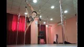 Katheryne Dzhum  King Me exotic pole dance [upl. by Asin290]