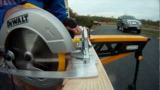 DWE575 7 14quot Lightweight Circular saw  Review [upl. by Anitac]