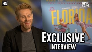 Willem Dafoe  The Florida Project Exclusive Interview [upl. by Enaywd]