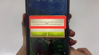 Fix Network error Please switch to cellularWiFi network and try again If the problem remains [upl. by Hayward]