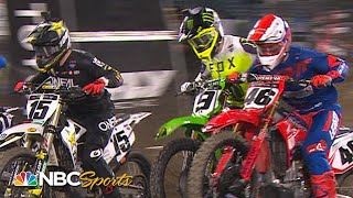 Supercross Round 1 at Anaheim  EXTENDED HIGHLIGHTS  1420  NBC Sports [upl. by Poole422]