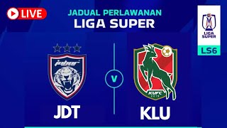 JDT vs KELANTAN UNITED  PERLAWANAN LIGA SUPER 2023  LIVE [upl. by Githens]