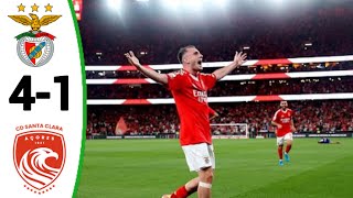 Benfica vs Santa Clara 41 Kerem Aktürkoğlu Goal All Goals and Extended Highlights [upl. by Yruama632]