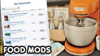 10  MUST HAVE FOOD MODS FOR THE SIMS 4 👩‍🍳🍞 [upl. by Yalonda]