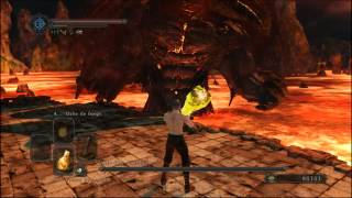 Dark souls 2 cómo matar al Viejo rey de hierro en 30 segundos OP fuerza [upl. by Larkin387]