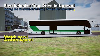 Testing the New AI Bus Credo EC12 in Liepaja  Proton Bus Simulator [upl. by Guenna12]