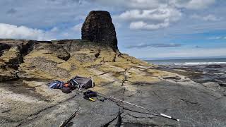 Black Nab and Saltwick Nab  North Yorkshire Coast  Yaesu FT817nd  WAB Net  28th March 2024 [upl. by Lener]