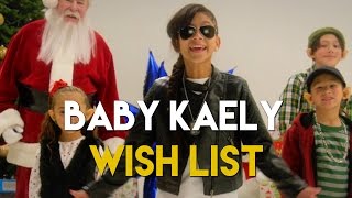 BABY KAELY WISH LISTquot CHRISTMAS ​SONG ​9 YR OLD KID RAPPER [upl. by Ludovika]