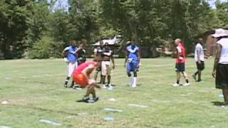 Devon Cajuste  Incredible Tight End  Top Prospect Camp [upl. by Nalon]