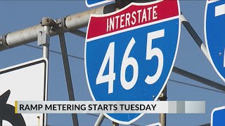 Ramp metering comes to 465 on the southeast side this week [upl. by Blinni753]