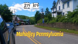 Passing Through Mahaffey Pennsylvania  6172024  Rt 219879 East [upl. by Astraea]