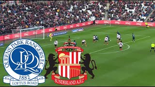 QPR vs Sunderland AFC Highlights 00  EFL Championship 20242025 [upl. by Becka931]