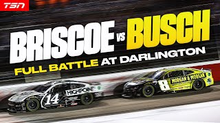 BRISCOE VS BUSCH AT DARLINGTON FULL BATTLE [upl. by Pandora]