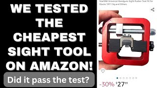 Farm Style Tool Review We tested the cheapest sight pusher on Amazon [upl. by Octavus]