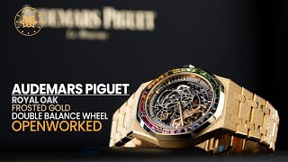 Audemars Piguet Royal Oak Frosted Gold Openworked King of the Hill [upl. by At]