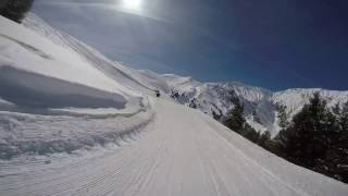 Skifahren in AdelbodenLenk  Gopro Hero 4 Silver [upl. by Nani]