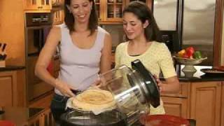 Learn how to cook a Pizza with the NuWave Oven Pizza Flipper [upl. by Oreves]