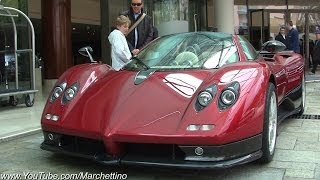 Pagani Zonda S Pure Sound and Flames [upl. by Chamberlin727]