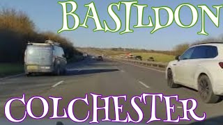 Basildon SS14 to Colchester CO1 260124 [upl. by Ailemap]