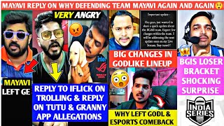 Mayavi on TUTU App Allegations  ANGRY😡BGIS Loser BRACKET Shocking News😱 Why 420 Left GODL🥵 Kronten😮 [upl. by Gauldin988]