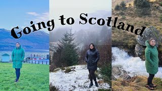 Winter holiday in Scotland  Holiday cottage London to Scotland Road trip Scotland vlog [upl. by Luahs]