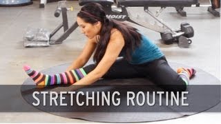 Stretching Routine Warm Up Exercises [upl. by Pebrook]