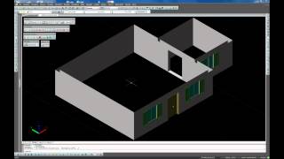 Tutorial progeCAD 2014 EasyArch 3D 2 [upl. by Entwistle869]