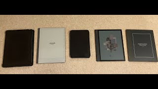 The Ultimate eInk review for note takers  Remarkable 2 Kindle Scribe Boox Note Air3 C and more [upl. by Bravin]