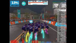 231123 Zwift  Race Race 2  Cobbled Climbs  ZA 2023 B on Cobbled Climbs in Richmond [upl. by Cook]